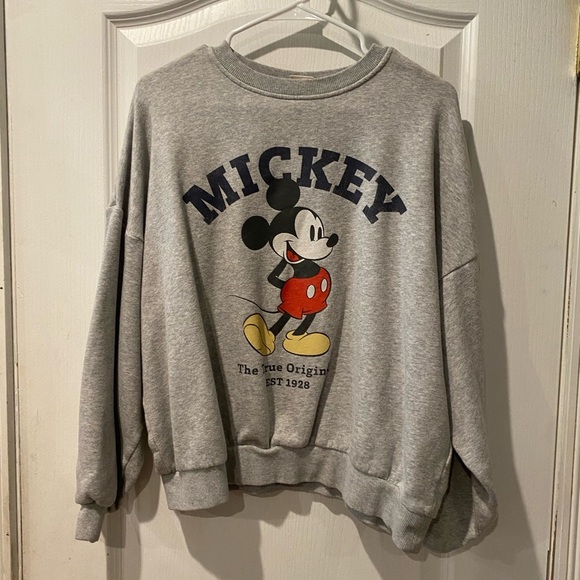 MICKEY MOUSE Sweatshirt Size Small - Picture 2 of 5